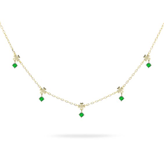 Halskette Rue des Mille Dame ESSENCE in Silber GRZ-024 5QUAD AU - GRZ-024 5QUAD AU